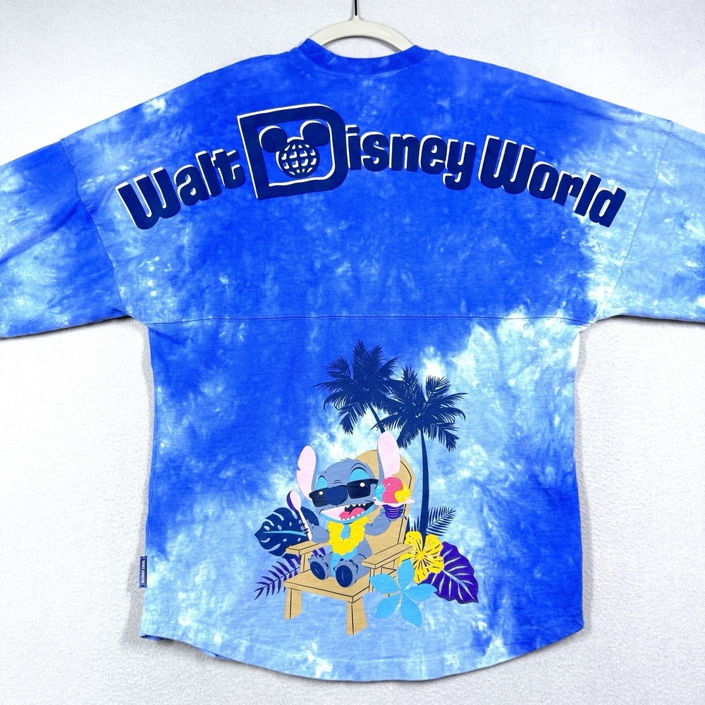 Disney Stitch Spirit Jersey Size XS Tie Dye Walt Disney World Vacation Mode